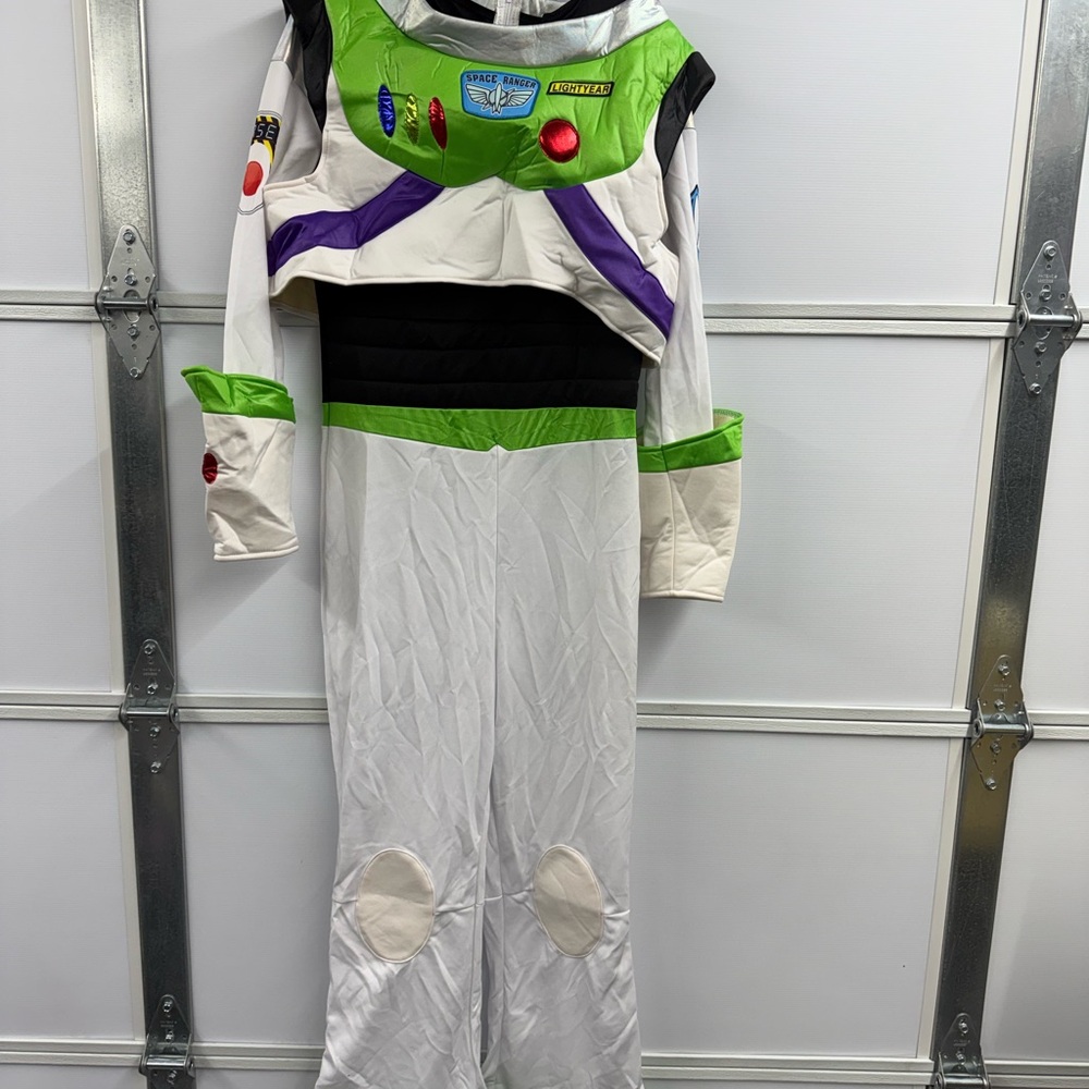 Adult Disney Buzz Lightyear Space Ranger Costume - White and Green